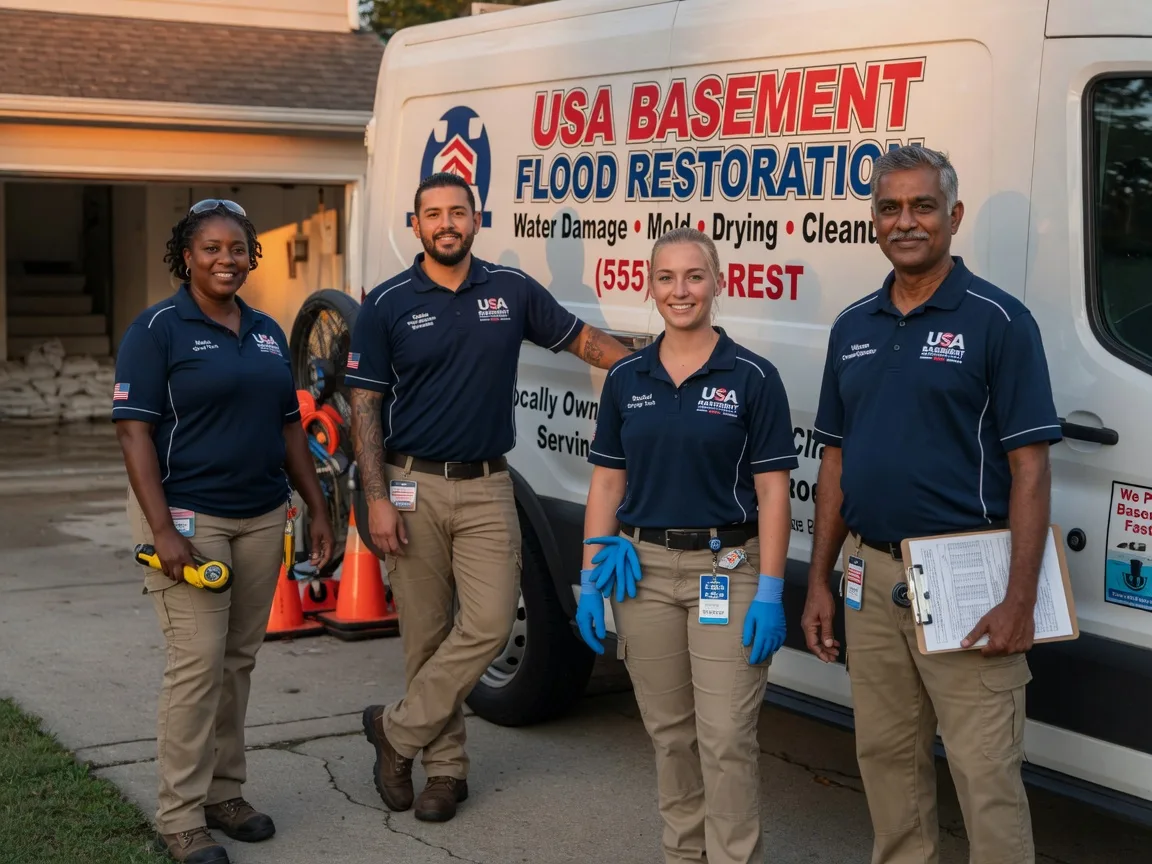 Basement Flood Cleanup company in Helena, OH